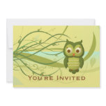 Wise Owl Personalized Invitations