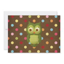 Wise Owl Custom Invitations