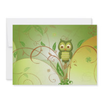 Wise Owl Personalized Announcement