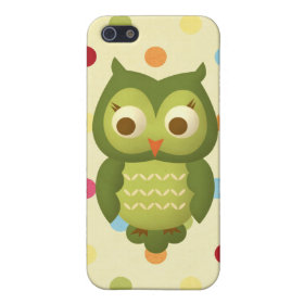 Wise Owl iPhone 5 Case