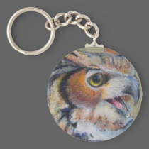 Wise Owl Key Chain keychains
