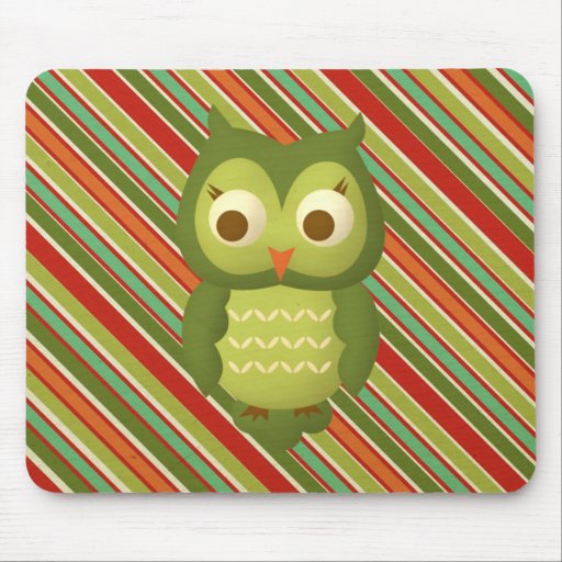 Wise Owl Mouse Pads