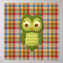 Wise Owl Poster