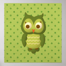 Wise Owl Poster