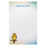 Wise owl Stationery