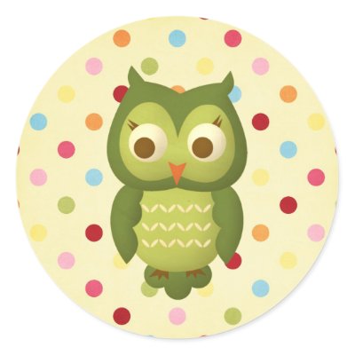 Owl Stickers