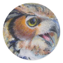 Wise Owl stickers by PatriceArt Wise Owl stickers
