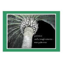 Wise Palm Tree ACEO Haiku Art Trading Card ------- business cards by Reflekshins Wise Palm Tree ACEO Haiku Art Trading Card ------- business cards