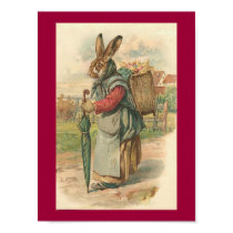 Wise Rabbit Easter Poster posters