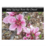 Wise Sayings from the Orient Wall Calendar