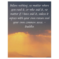 Wise Words of Wisdom from the Buddha quote Letterhead Template