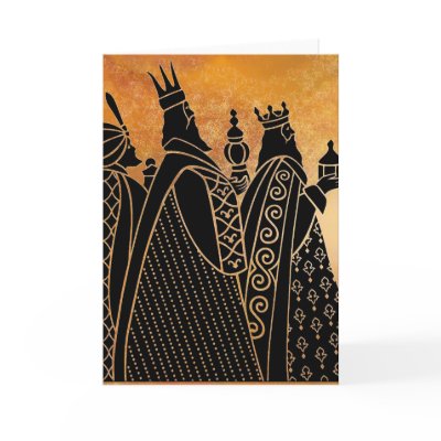 Wisemen Greeting Card