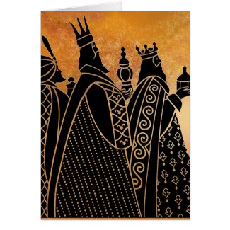 Wisemen Greeting Card