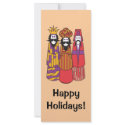 Wisemen Holiday Bookmarks rackcard