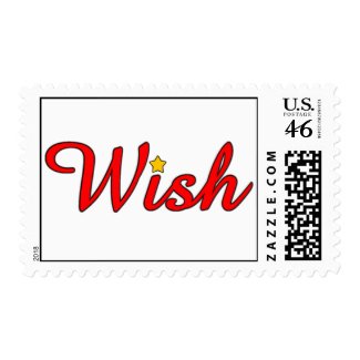 Wish Holiday Postage stamp