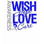 Wish Hope Love Cure ALS t-shirts