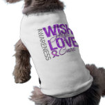 Wish Hope Love Cure Fibromyalgia pet clothing