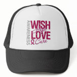Wish Hope Love Cure Sickle Cell Anemia hats