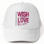 Wish Hope Love Cure Sickle Cell Anemia hats