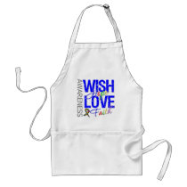 Wish Hope Love Faith Autism Apron