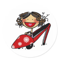 Wish I could ride my shoe... Sticker