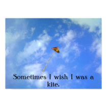 wish I was a kite posters