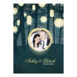 Wish Lanterns Dream Forest Add Your Photo Wedding invitations