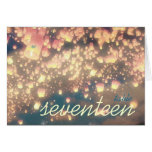 Wish Lanterns Dream Forest - Table Number Card cards