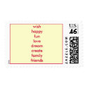Wish List postage by settus Wish List postage
