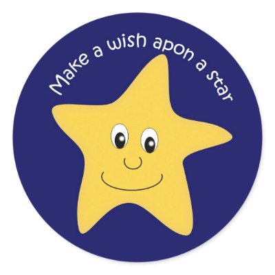 Wish star Sticker by tempsdesigns