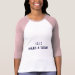 Ladies 3/4 Sleeve Raglan (Fitted)