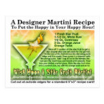 Wish Upon A Star Fruit Martini Recipe Postcard