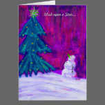 Wish upon a Star... Holiday Card cards
