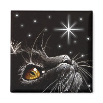 Wish Upon A Star - Square Magnet magnets