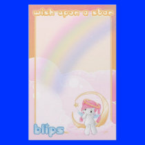 Wish upon a star custom stationery