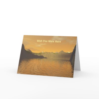 Wish You Were Here Cards by flyingdiscs
