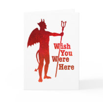 Wish You Were Here Card