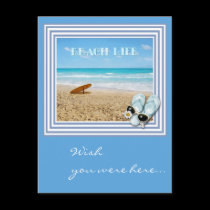 Wish you were here... (customizable) postcards