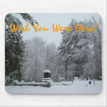 Wish You Were Here! mousepads