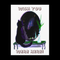 Wish You Were Here! postcard postcards