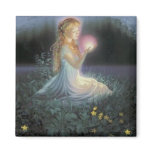 Wishes Amongst the Flowers magnets