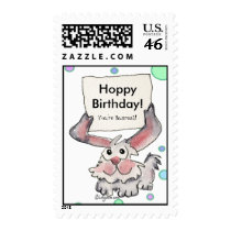 Wishes Happy Birthday Postage Stamps by zooogle Wishes Happy Birthday Postage Stamps