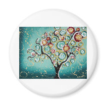 "Wishes" Fridge Magnet