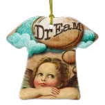 wishful thinking angel cherub DREAM Christmas Tree Ornament