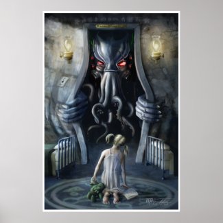 Wishful Thinking v2 : Cthulhu Entering Our World Print