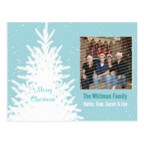 Wishing for a WHITE Christmas postcards