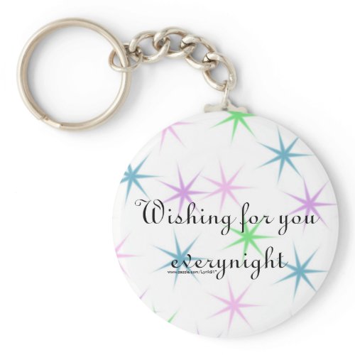Wishing for you everynight keychain