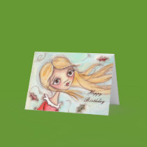 Wishing I Could Follow - Birthday Card cards