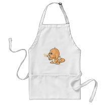 Wishing orange Kacheek aprons