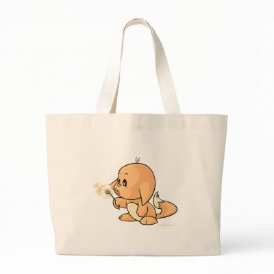 Wishing orange Kacheek Canvas Bag by neopets